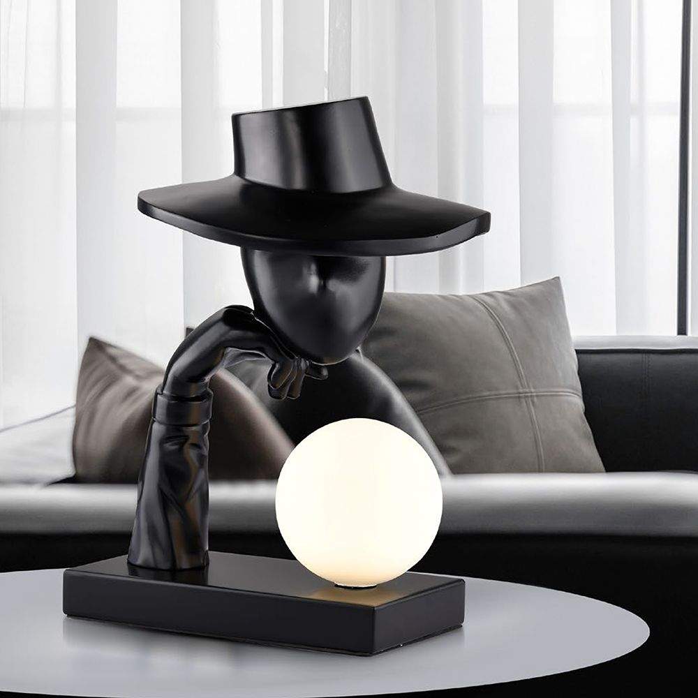 Mystery Face Table Lamp