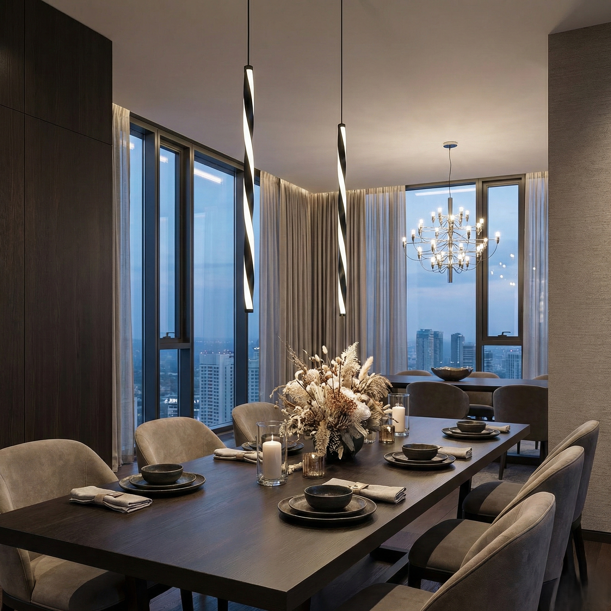 Halo Bar Pendant Light