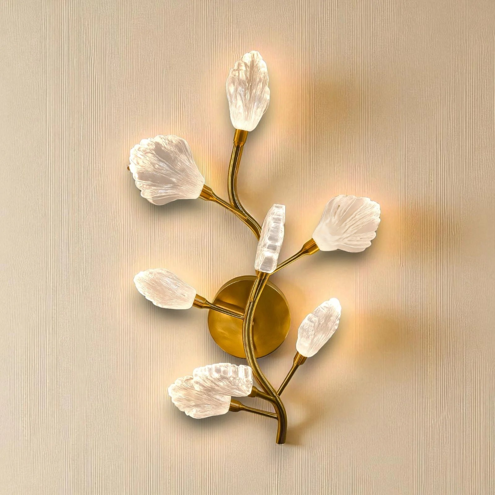 Dazzling Petal Wall Light