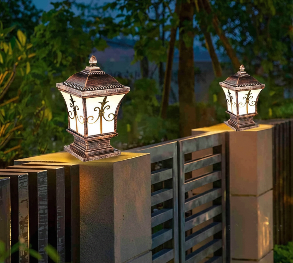 Evening Glow Gate Light