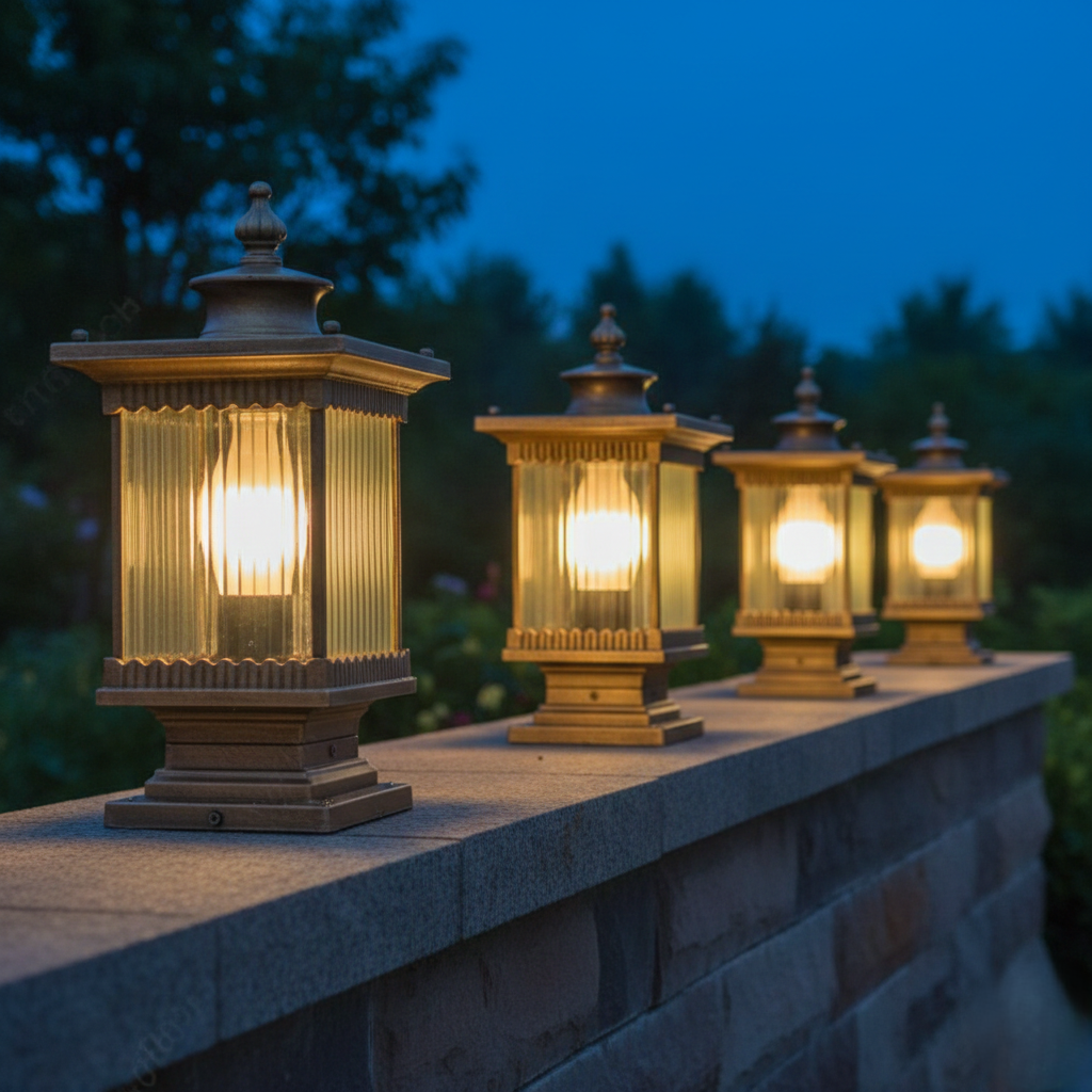 Gleaming Access Gate Light