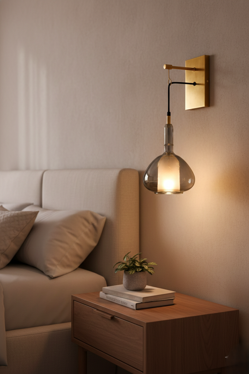 Hanging Dome Wall Light