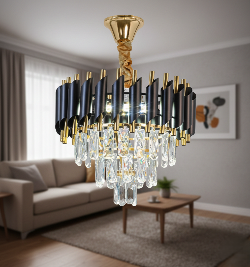 Eclipse Crystal Chandelier