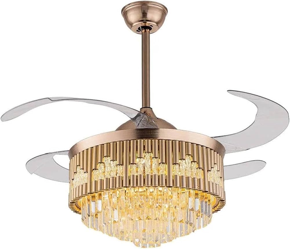 Goldrush Chandelier Fan