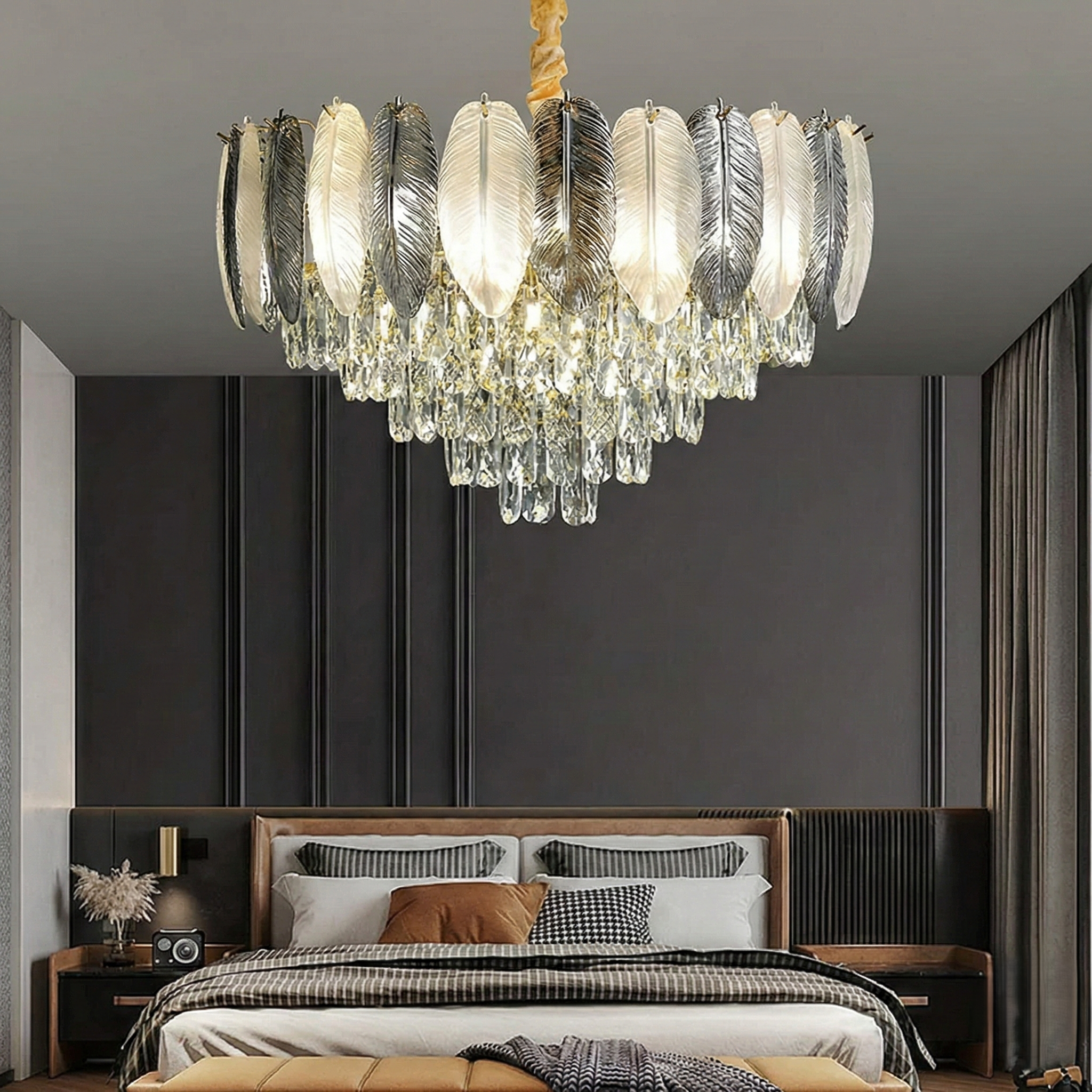 Nebulous Crystal Chandelier