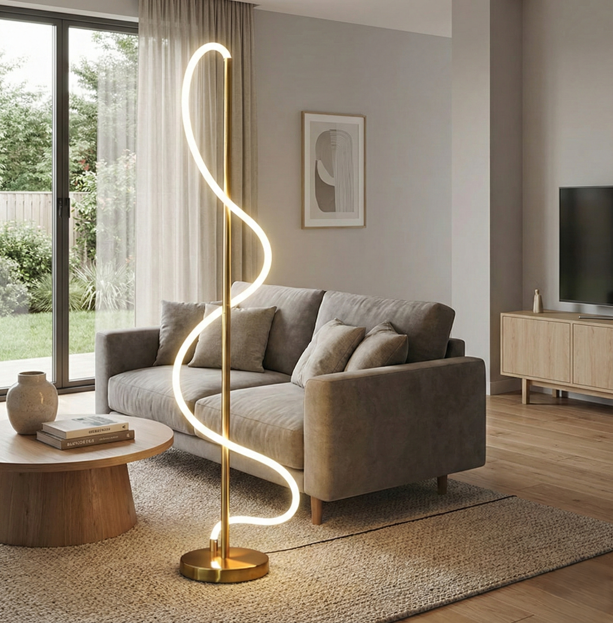 Curvy Glow Floor Lamp