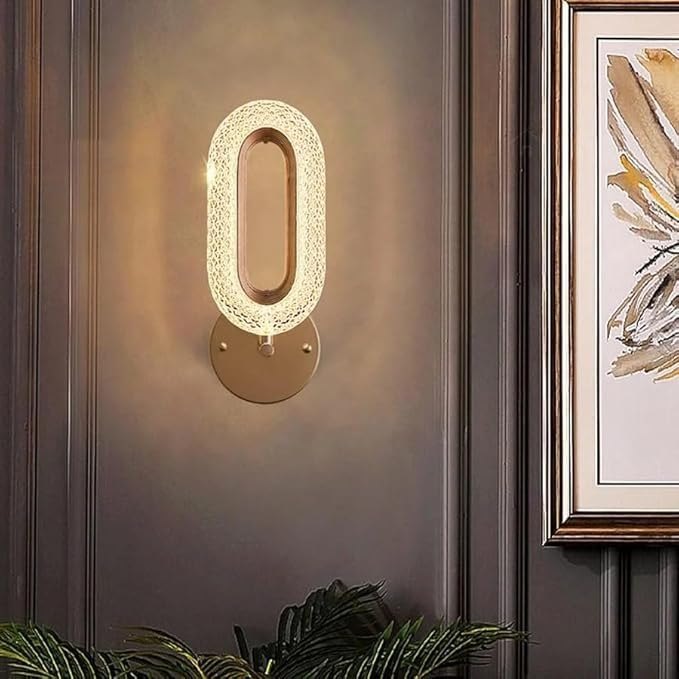 Crystal Glow Wall Light