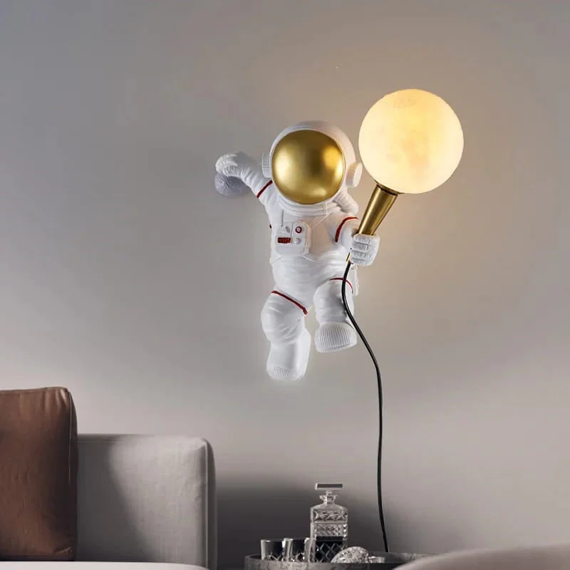 Astronaut Wall Light