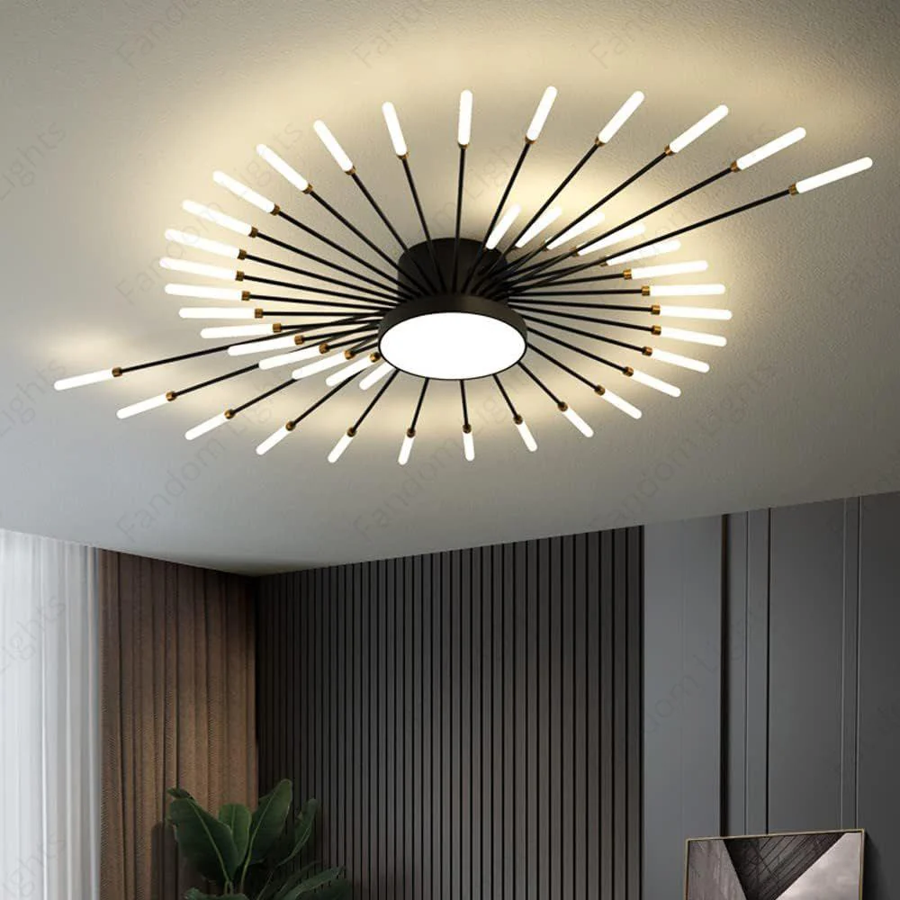 Modern Starburst LED Ceiling Light
